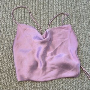 Pink Zara Crop top